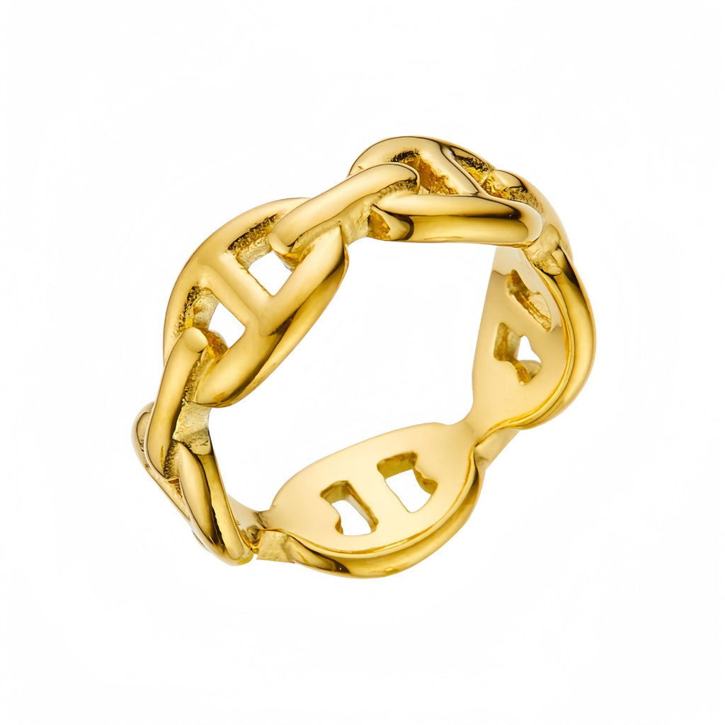 Sleek Circular Band Ring – Classic/Thin