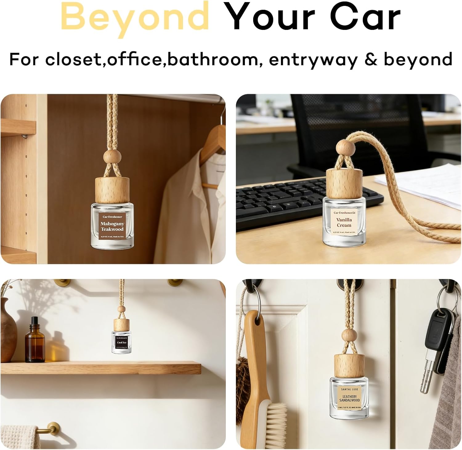 Classy Car Air Freshener Duo