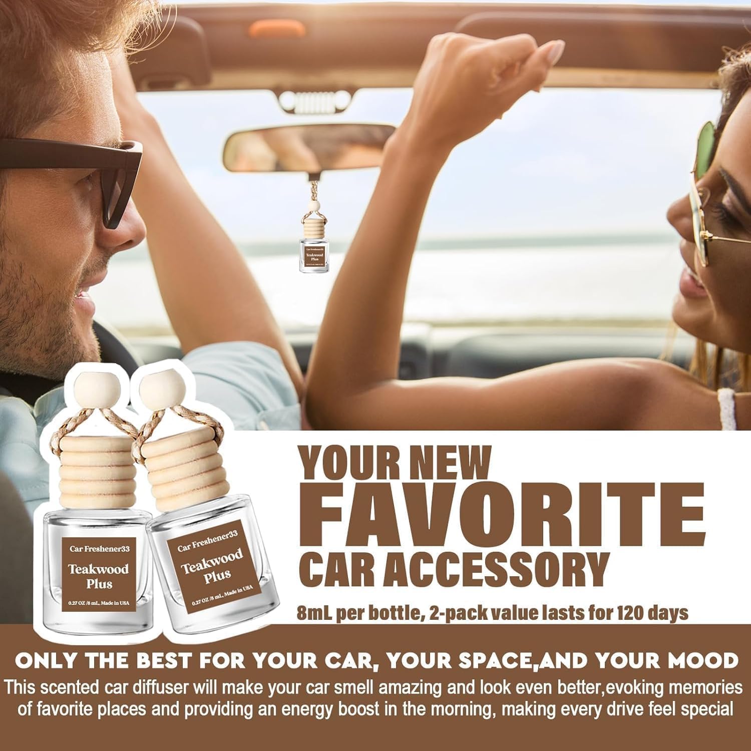 Classy Car Air Freshener Duo