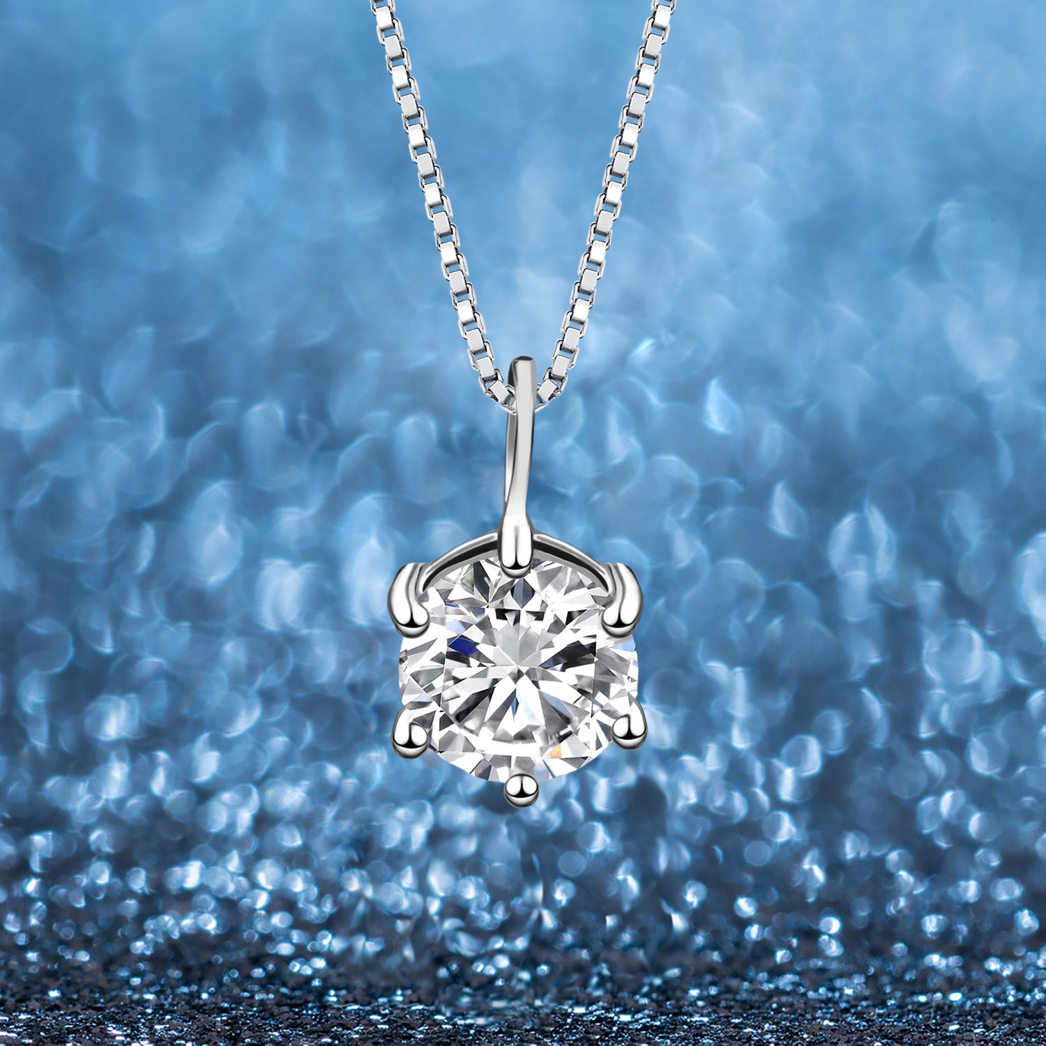 S925 Sterling Silver Moissanite Jewelry Set