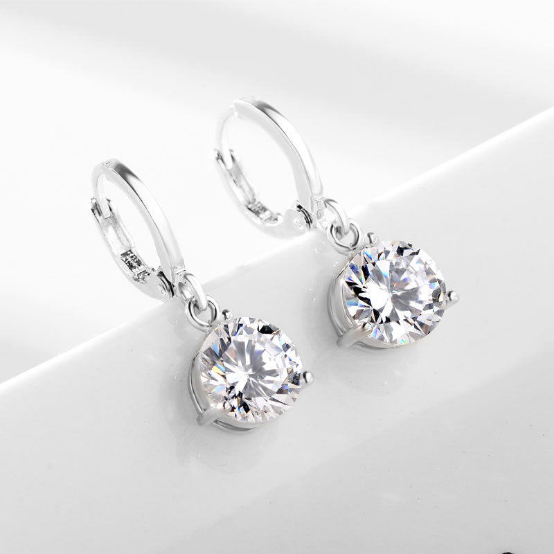 Crystal Pendant Set – Necklace & Earrings