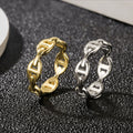 Sleek Circular Band Ring – Classic/Thin