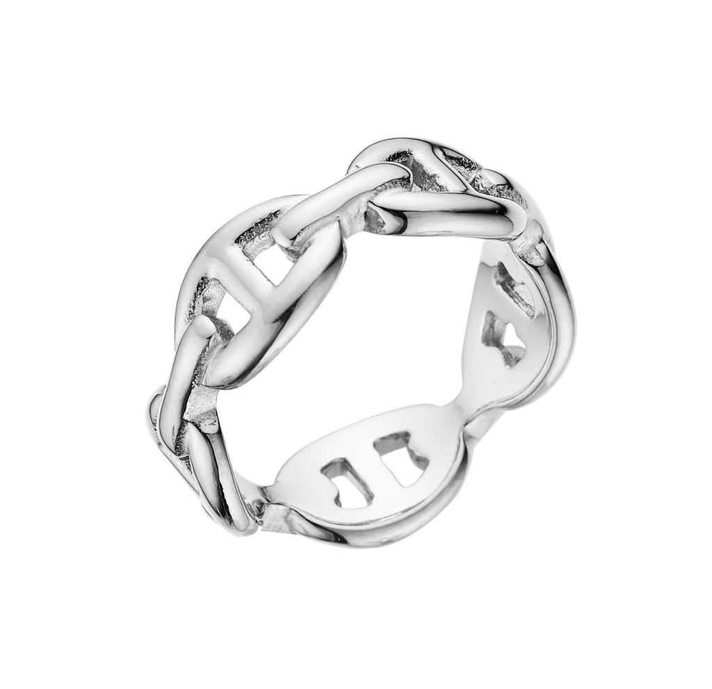 Sleek Circular Band Ring – Classic/Thin